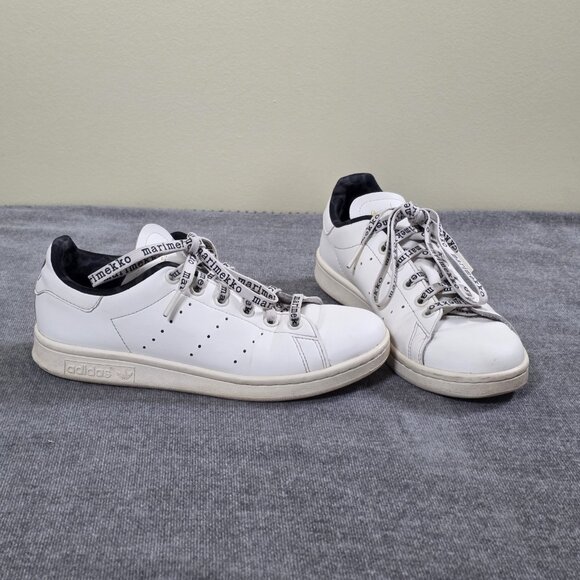 Adidas x Marimekko Stan Smith Shoes Mens US 4.5 UK 4 Off White Primegreen GX8848 - Picture 15 of 16